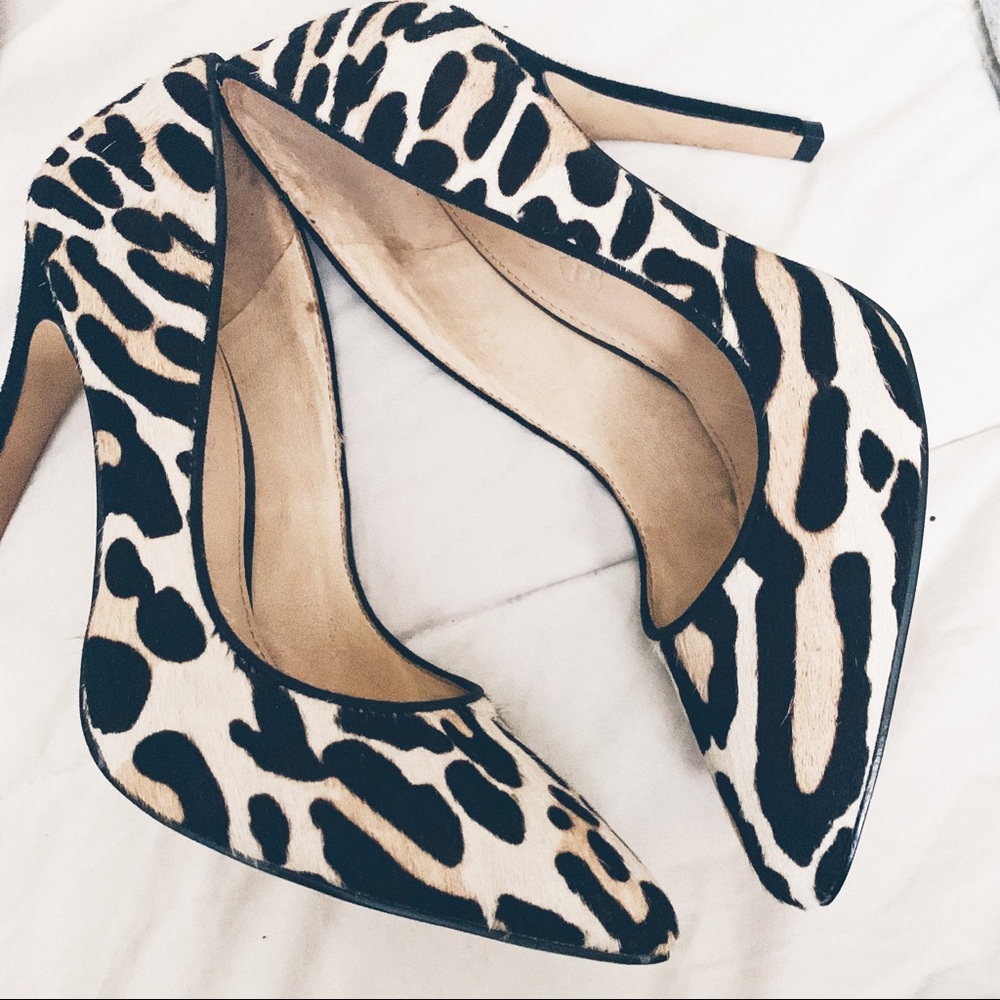 Aldo leopard heels